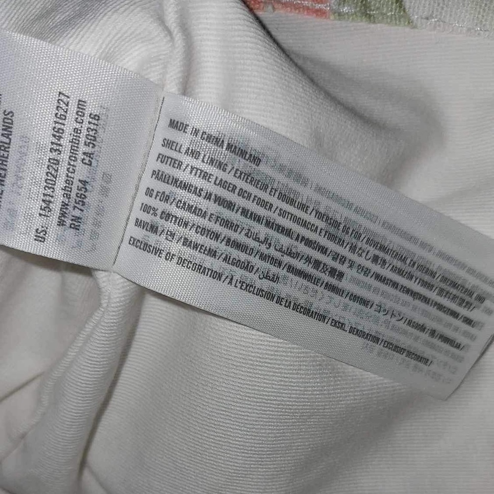 Abercrombie and Fitch Tote Beach bag NWT - Picture 10 of 12